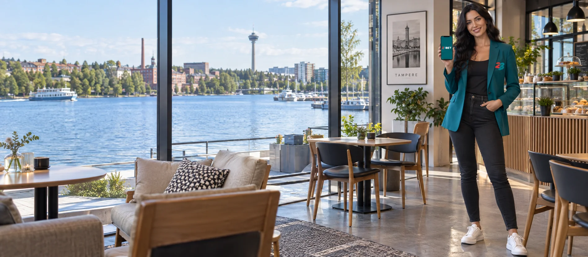 22BET mobile scene in Finland
